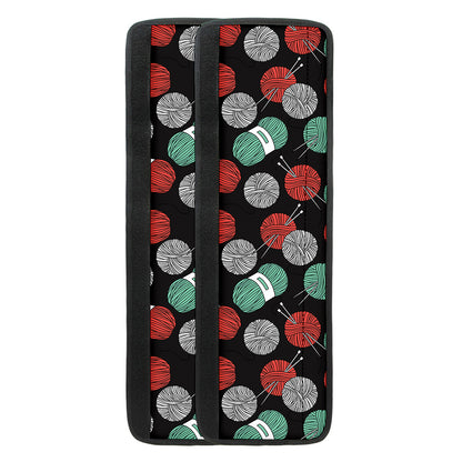 Crochet Yarn Pattern Print Refrigerator Handle Covers