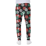 Crochet Yarn Pattern Print Scuba Joggers