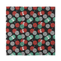 Crochet Yarn Pattern Print Silk Bandana
