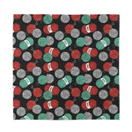 Crochet Yarn Pattern Print Silk Bandana