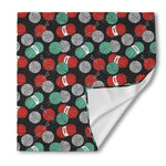 Crochet Yarn Pattern Print Silk Bandana