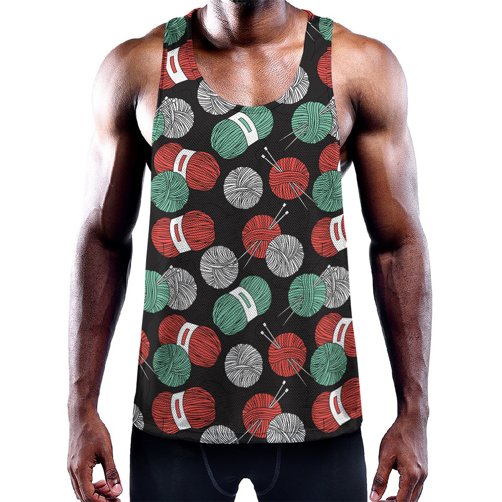 Crochet Yarn Pattern Print Training Tank Top