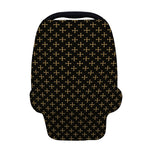 Cross Orthodox Pattern Print Baby Seat Cover