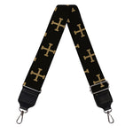 Cross Orthodox Pattern Print Bag Strap