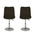 Cross Orthodox Pattern Print Bar Stool Covers