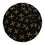Cross Orthodox Pattern Print Basketball
