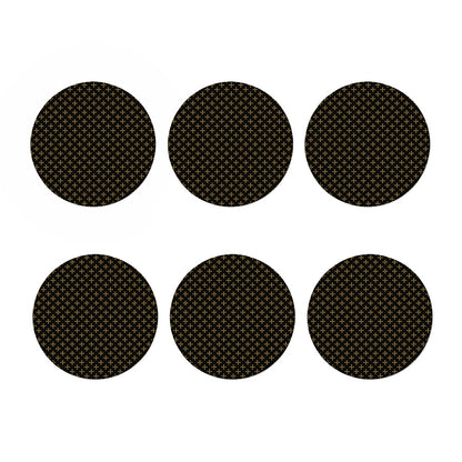 Cross Orthodox Pattern Print Coaster Set