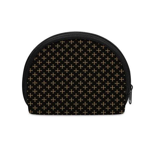 Cross Orthodox Pattern Print Coin Purse