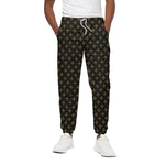 Cross Orthodox Pattern Print Cotton Pants