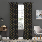 Cross Orthodox Pattern Print Curtain