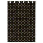 Cross Orthodox Pattern Print Curtain