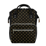 Cross Orthodox Pattern Print Diaper Bag