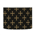 Cross Orthodox Pattern Print Drum Lamp Shade