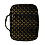 Cross Orthodox Pattern Print Front Pocket Bible Bag