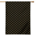 Cross Orthodox Pattern Print House Flag