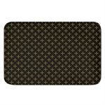 Cross Orthodox Pattern Print Indoor Door Mat