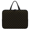 Cross Orthodox Pattern Print Laptop Sleeve With Handle