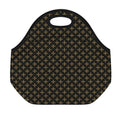 Cross Orthodox Pattern Print Neoprene Lunch Bag