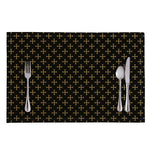 Cross Orthodox Pattern Print Placemat