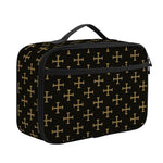 Cross Orthodox Pattern Print Portable Lunch Bag