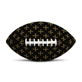 Cross Orthodox Pattern Print Rugby Ball