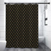 Cross Orthodox Pattern Print Shower Curtain