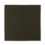 Cross Orthodox Pattern Print Silk Bandana
