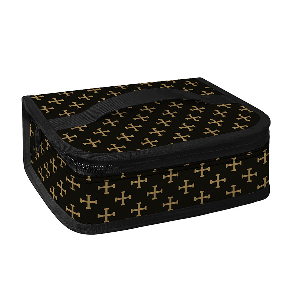 Cross Orthodox Pattern Print Small Lunch Bag