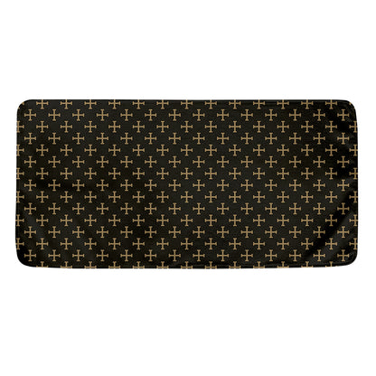 Cross Orthodox Pattern Print Towel