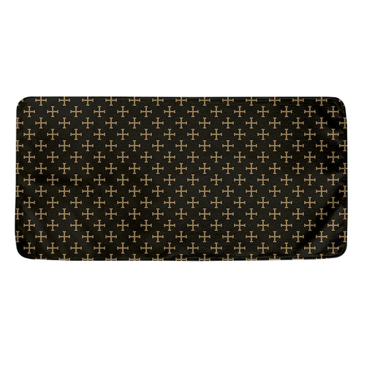 Cross Orthodox Pattern Print Towel