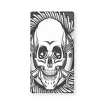 Cross Piston Mechanic Skull Print Baby Crib Sheet