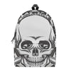 Cross Piston Mechanic Skull Print Backpack