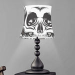 Cross Piston Mechanic Skull Print Bell Lamp Shade