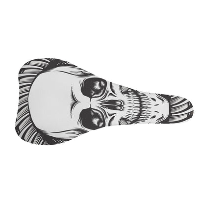 Cross Piston Mechanic Skull Print Bicycle Seat Cover