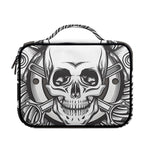 Cross Piston Mechanic Skull Print Briefcase Bible Bag