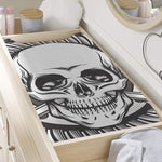 Cross Piston Mechanic Skull Print Changing Pad Cover