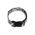 Cross Piston Mechanic Skull Print Dog Collar