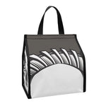 Cross Piston Mechanic Skull Print Insulated Lunch Tote