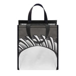 Cross Piston Mechanic Skull Print Insulated Lunch Tote