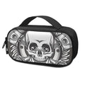 Cross Piston Mechanic Skull Print Portable Cooler Travel Case