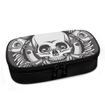 Cross Piston Mechanic Skull Print Insulin Cooler Travel Case