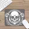 Cross Piston Mechanic Skull Print Mouse Pad