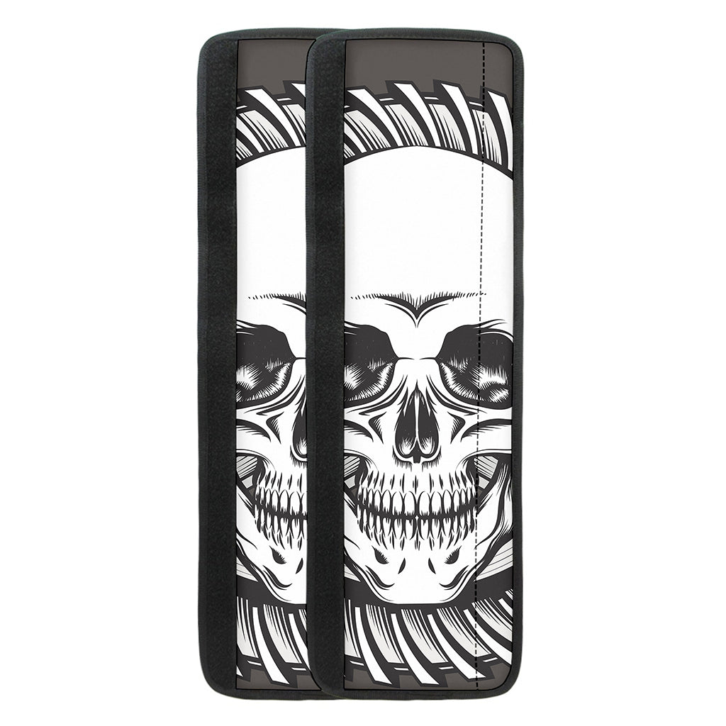 Cross Piston Mechanic Skull Print Refrigerator Handle Covers