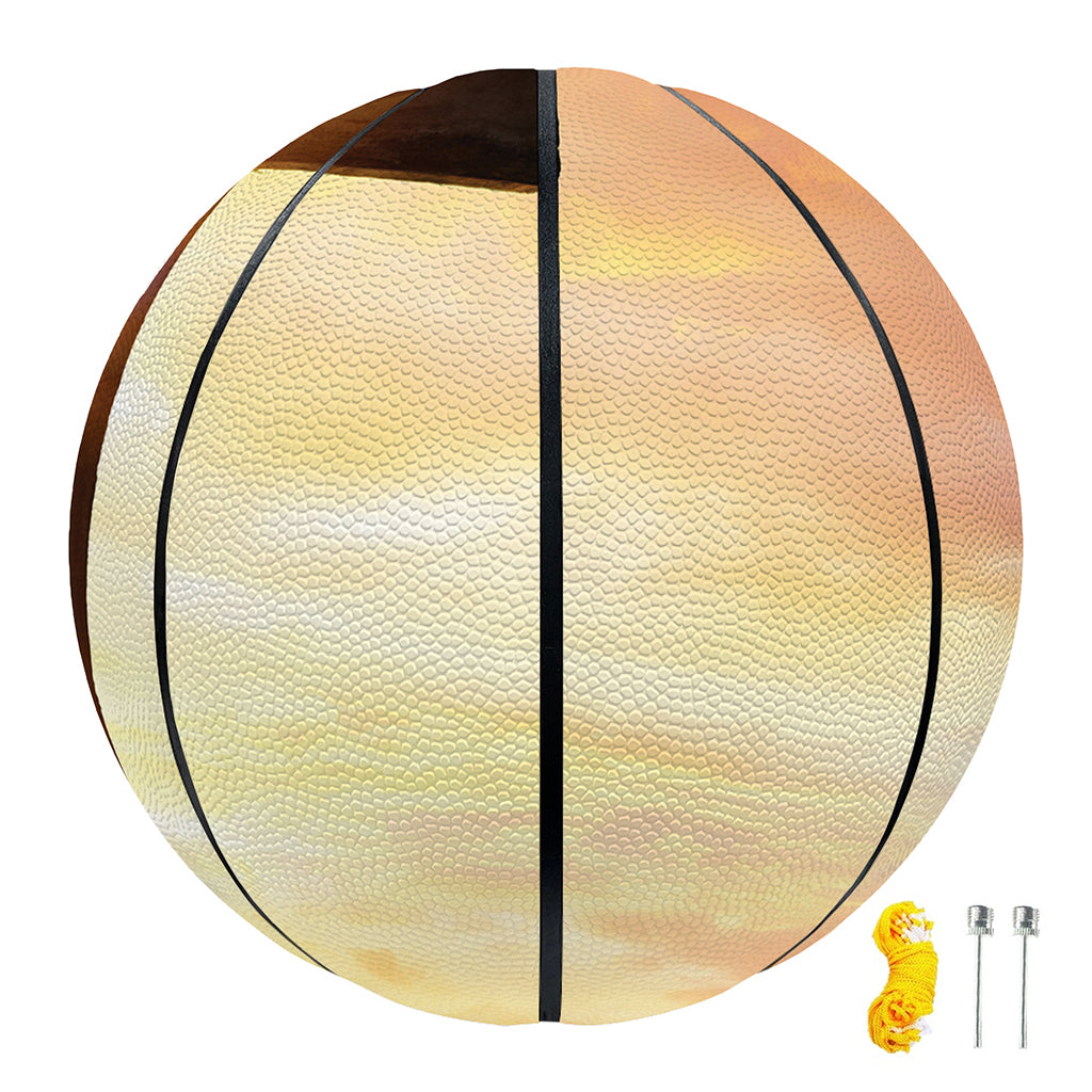 Crucifixion Of Jesus Christ Print Basketball
