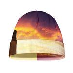 Crucifixion Of Jesus Christ Print Beanie