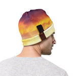 Crucifixion Of Jesus Christ Print Beanie