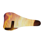 Crucifixion Of Jesus Christ Print Bicycle Seat Cover