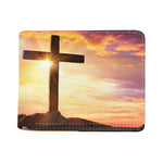 Crucifixion Of Jesus Christ Print Bifold Wallet