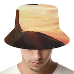 Crucifixion Of Jesus Christ Print Bucket Hat