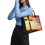 Crucifixion Of Jesus Christ Print Canvas Tote Bag